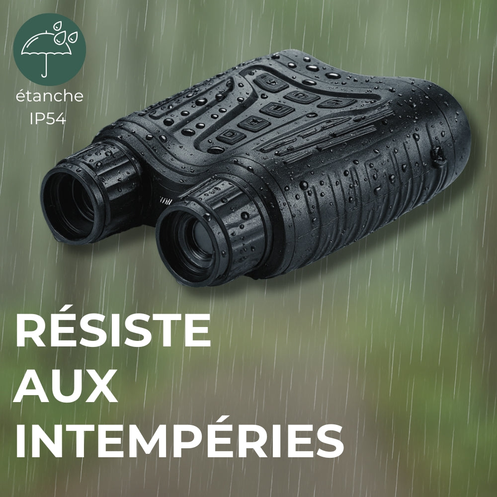 Jumelles vision nocturne 4K avec enregistrement
