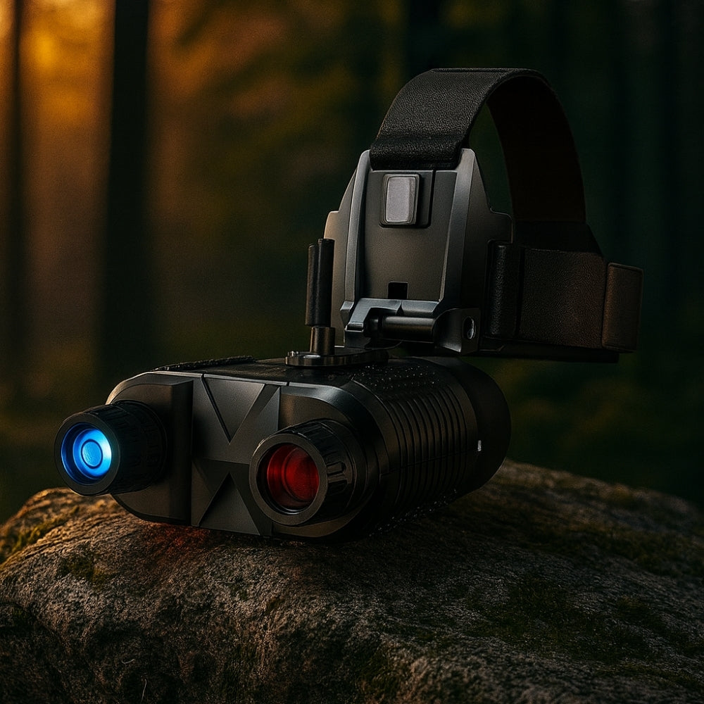 Jumelles vision nocturne serre-tête 1080P avec Zoom 8X