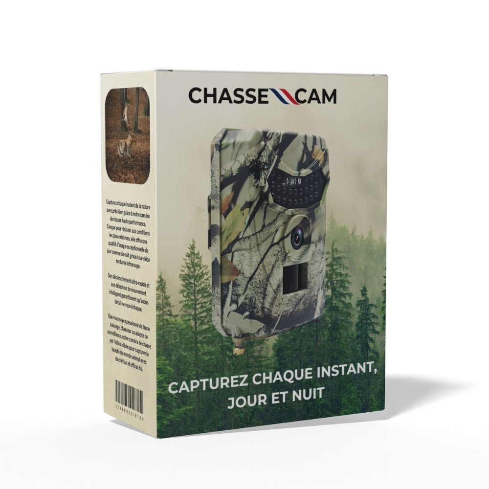 Caméra de chasse full HD avec grand angle