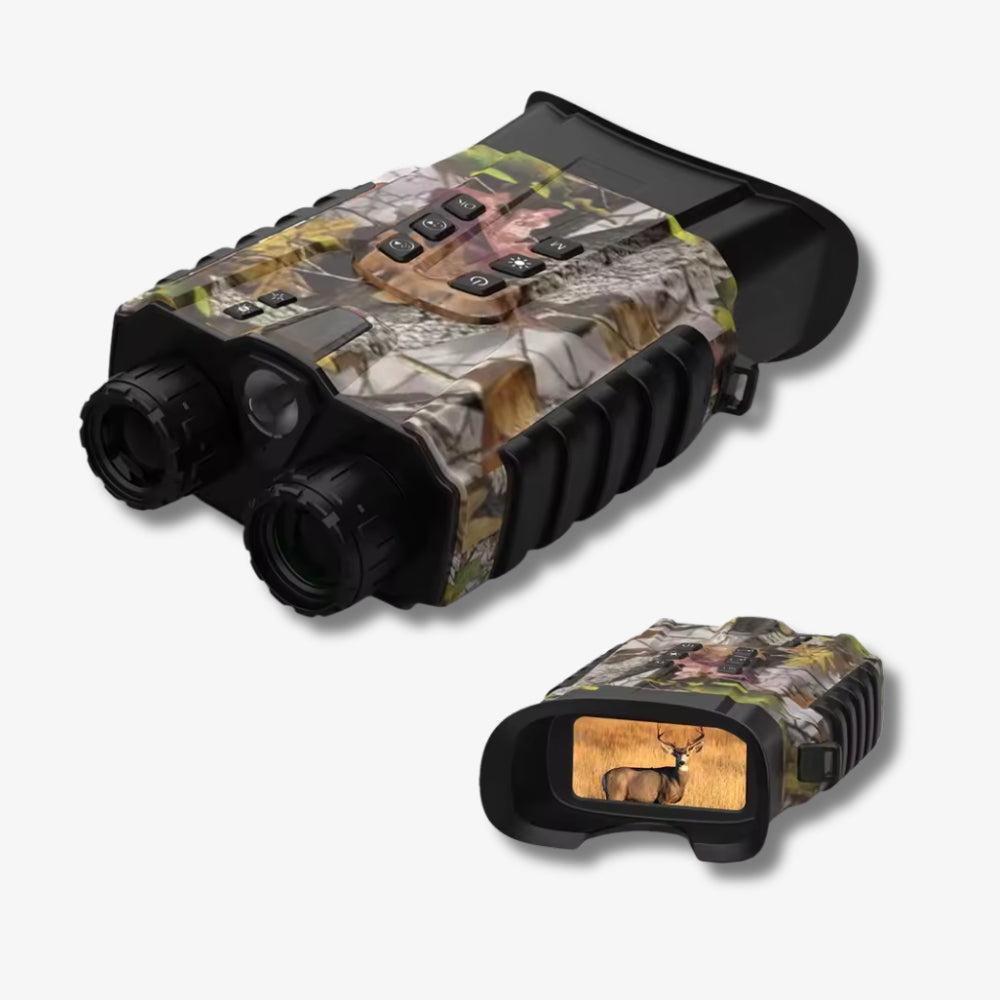 Jumelles vision nocturne HD avec Zoom 8X & Batterie longue durée