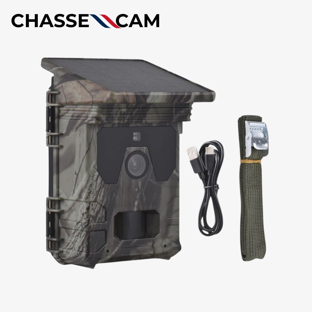 Caméra de chasse solaire avec écran