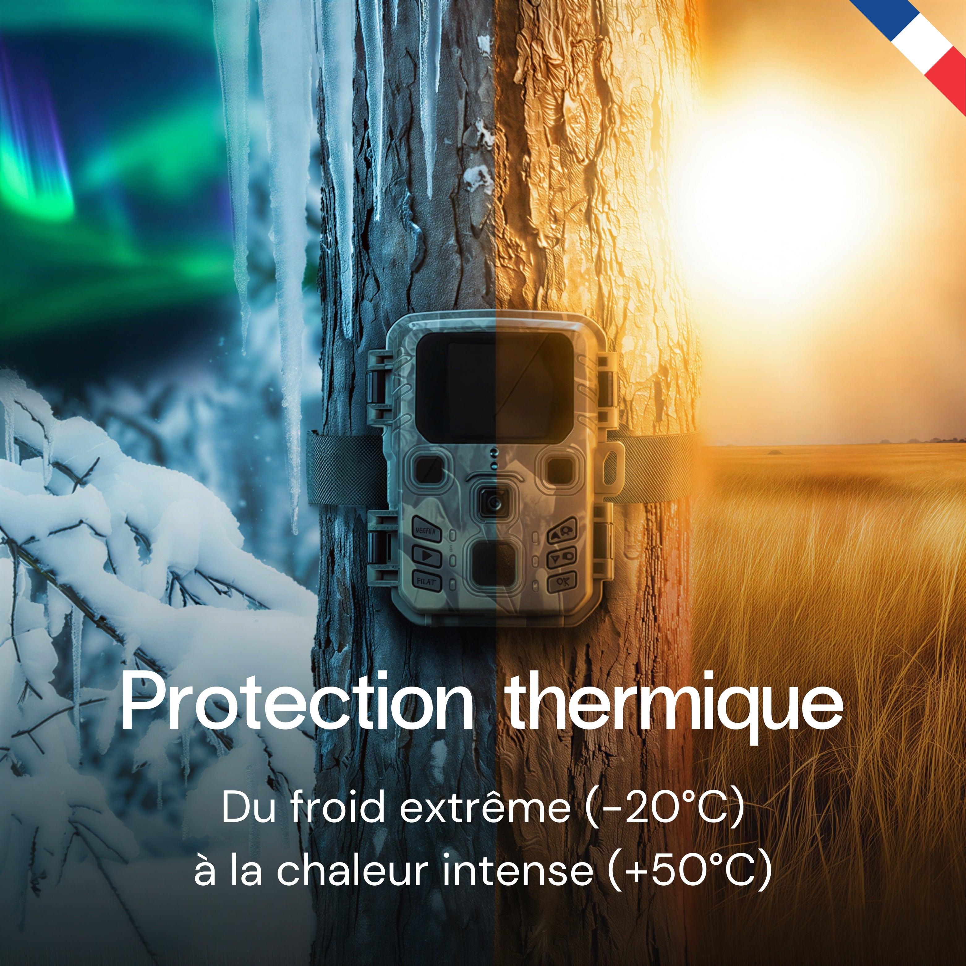 Caméra de chasse Wifi 4K