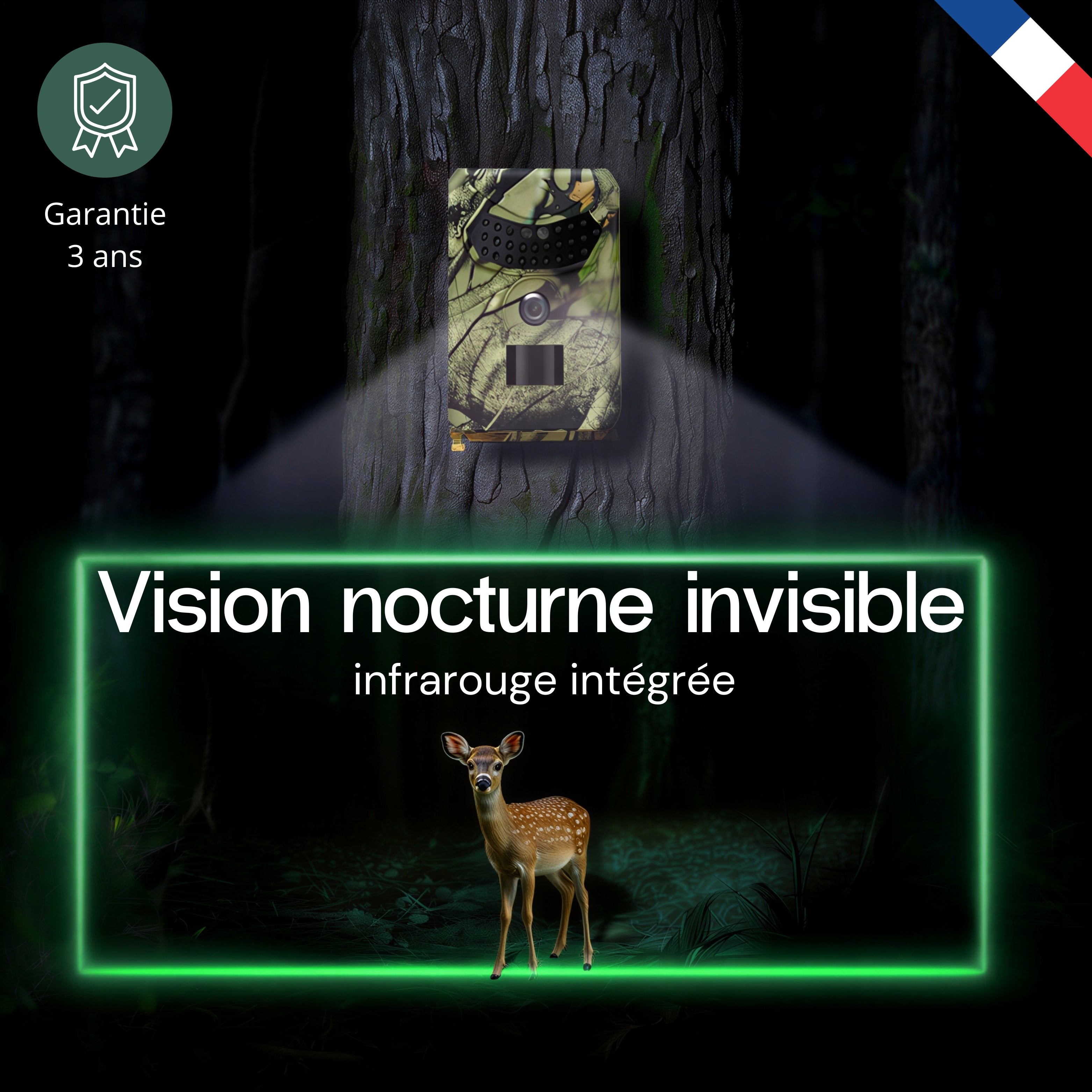 Caméra de chasse full HD