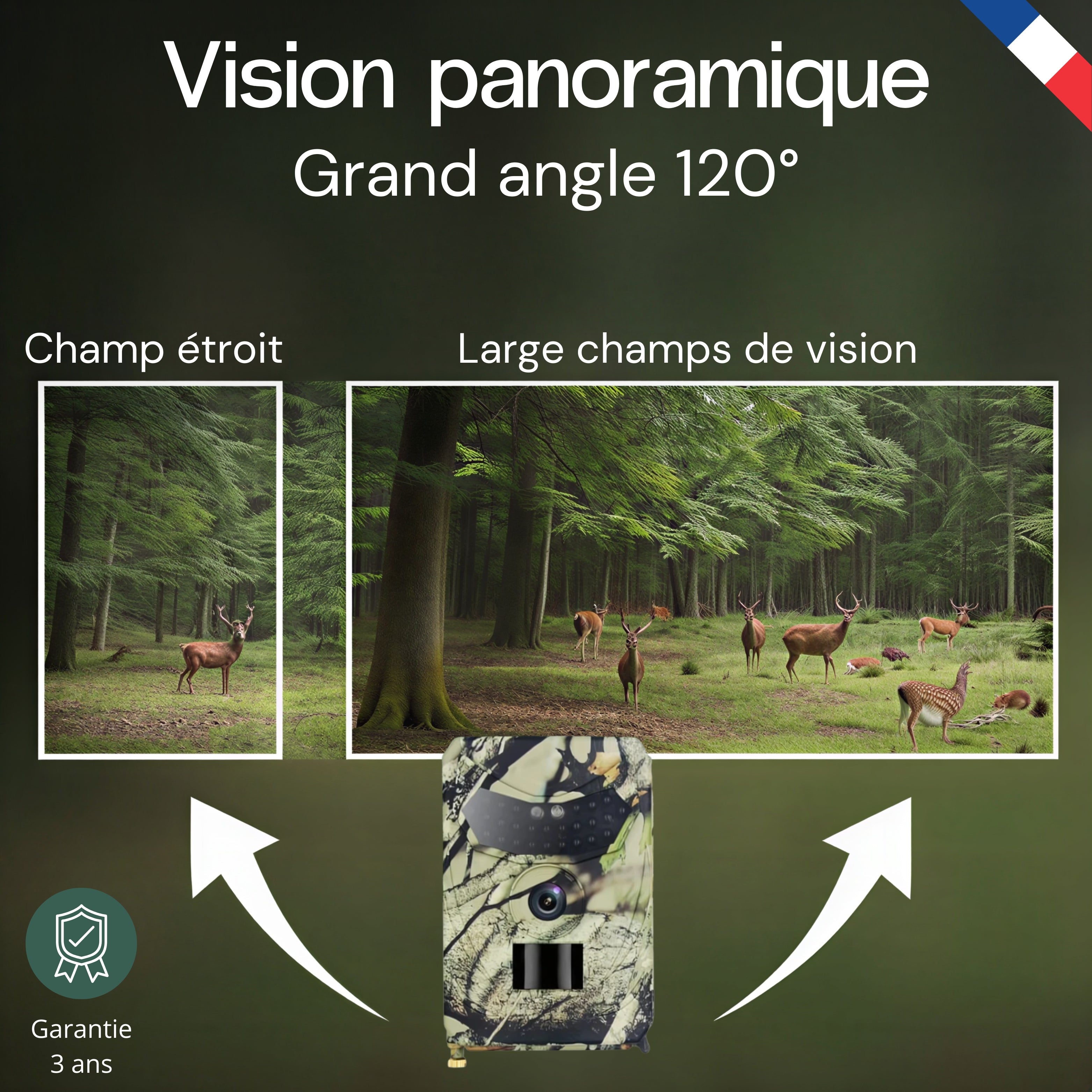 Caméra de chasse full HD