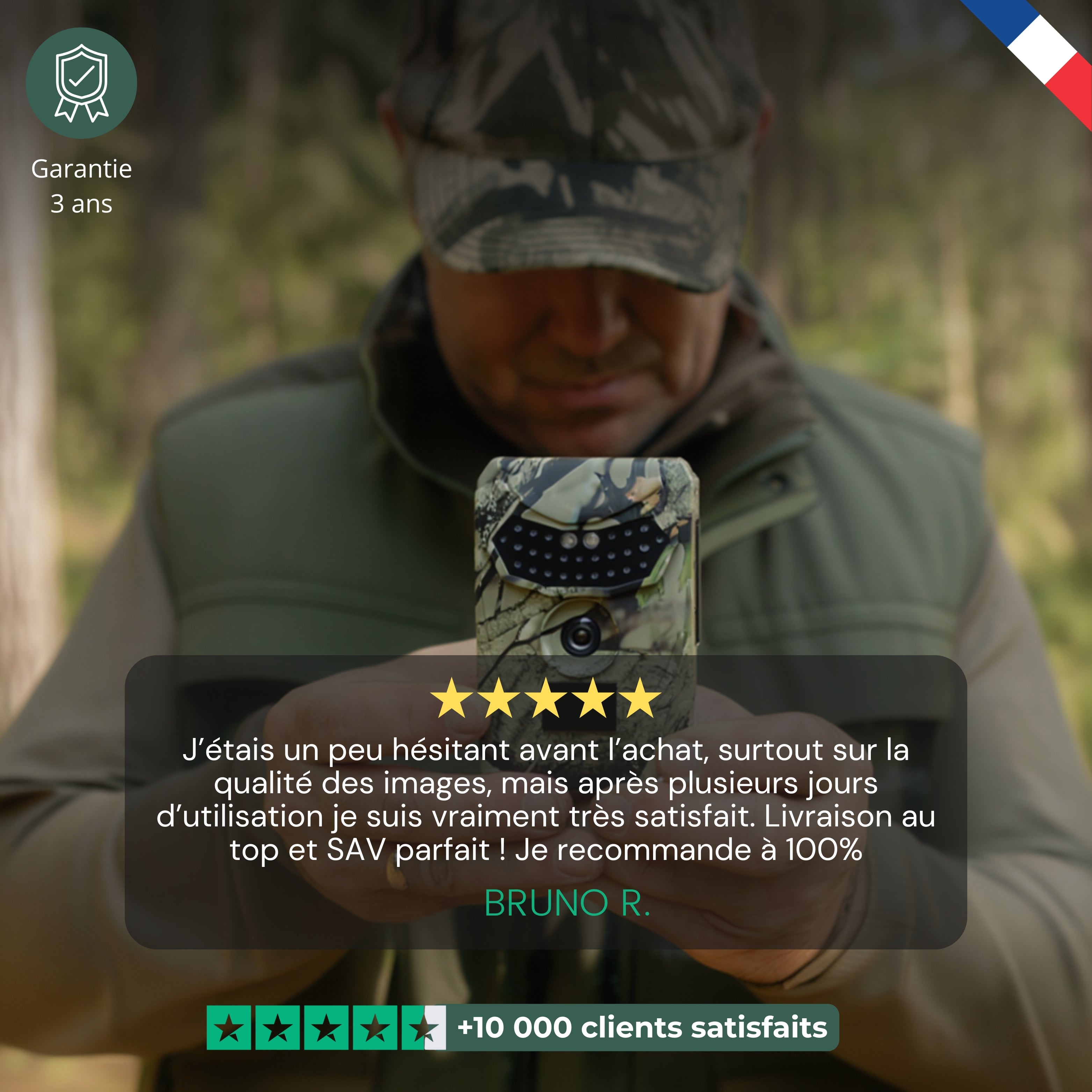 Caméra de chasse full HD