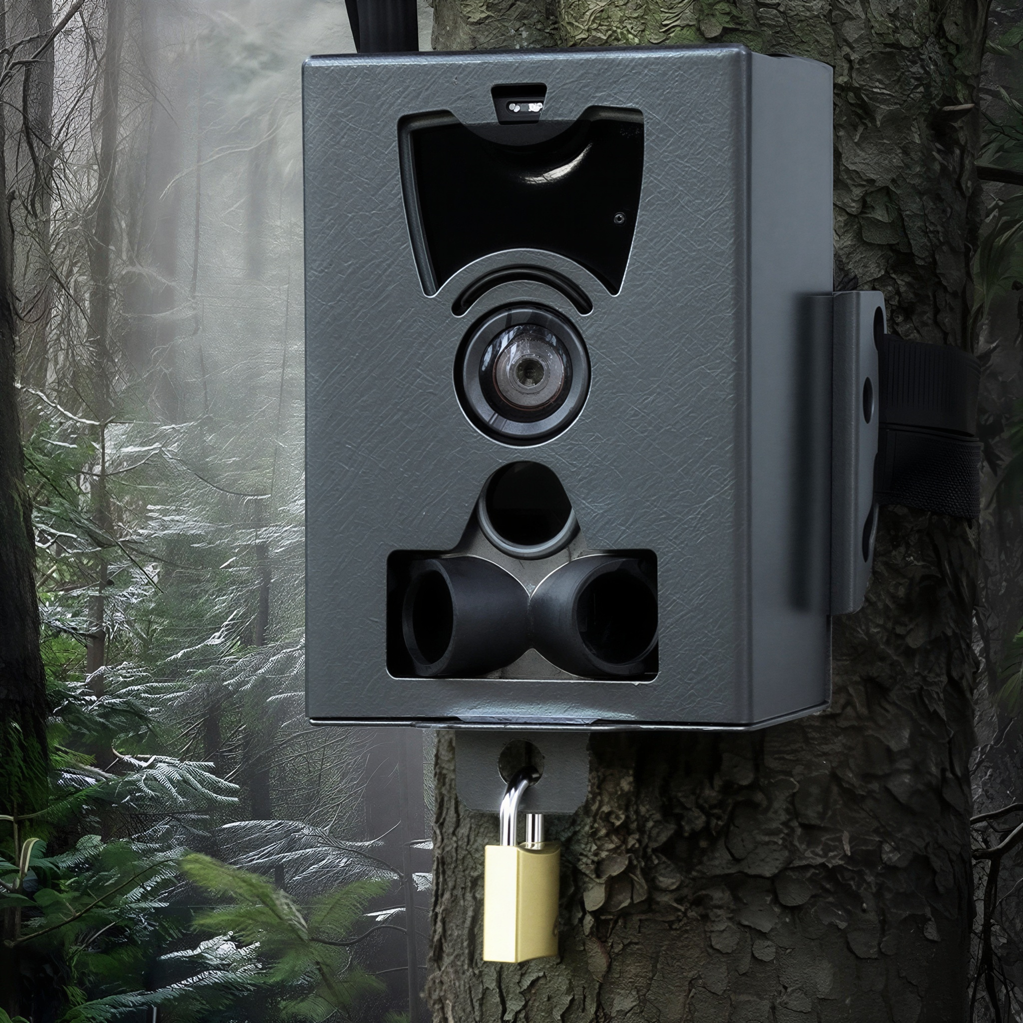 Boîtier de sécurité antivol pour caméra de chasse