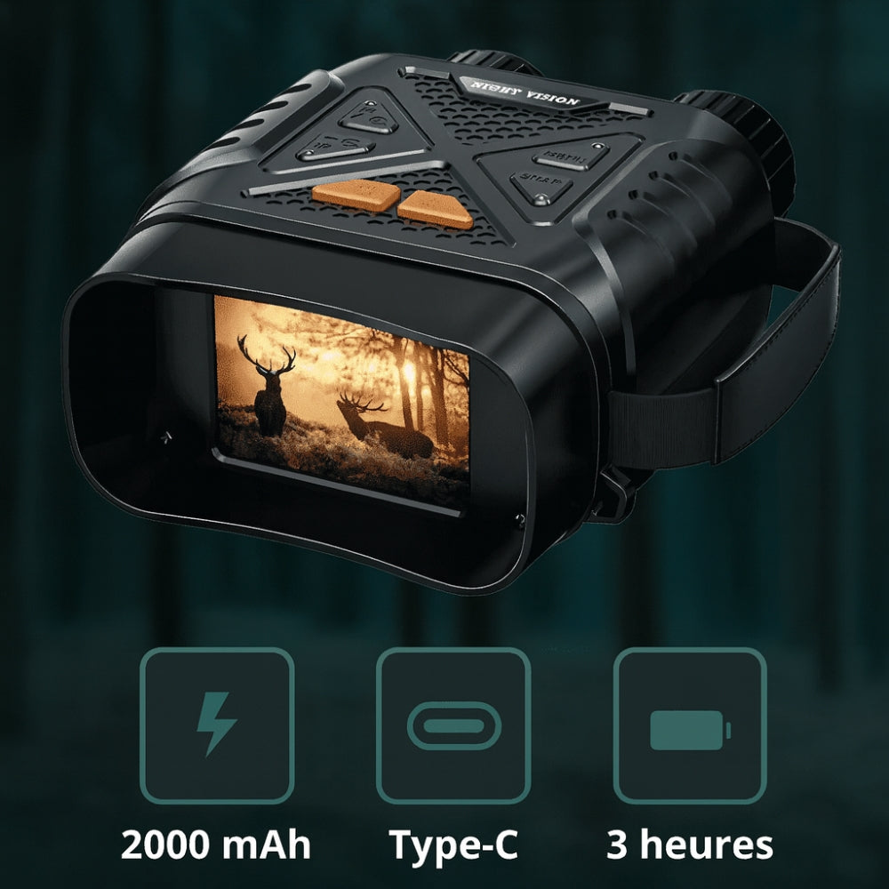 Jumelles vision nocturne HD