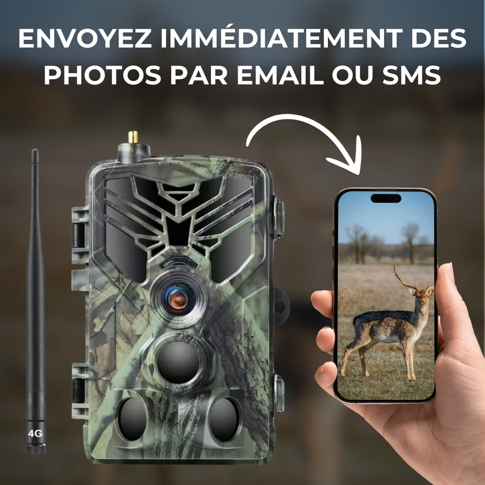 Caméra de chasse connectée avec alerte