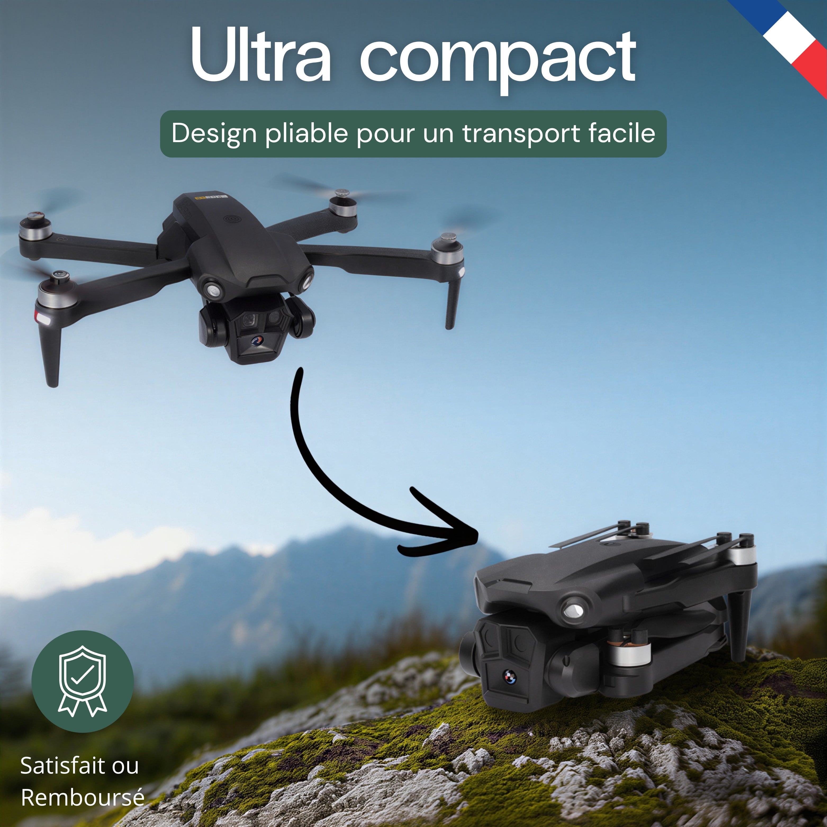 Drone vidéo full HD