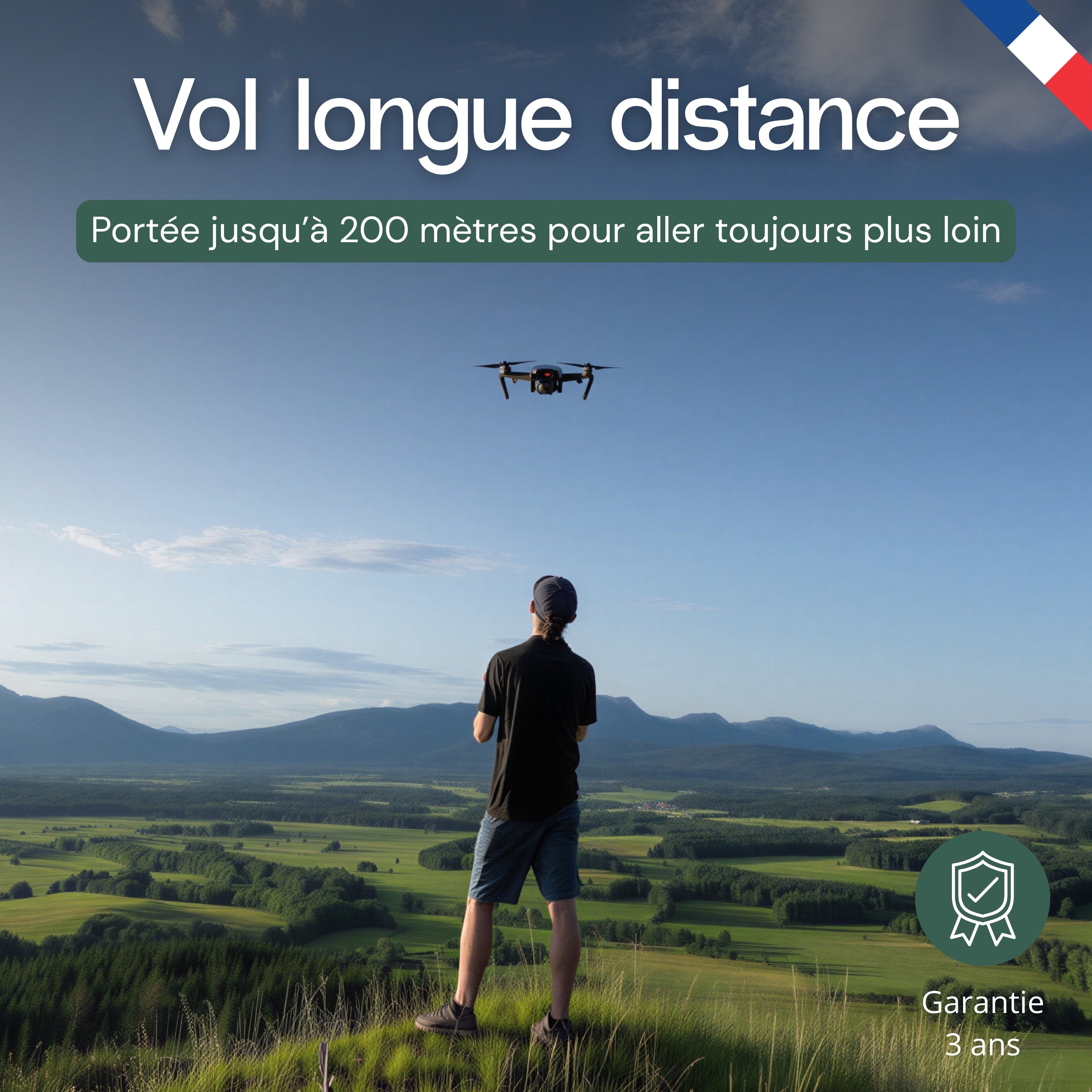 Drone vidéo full HD