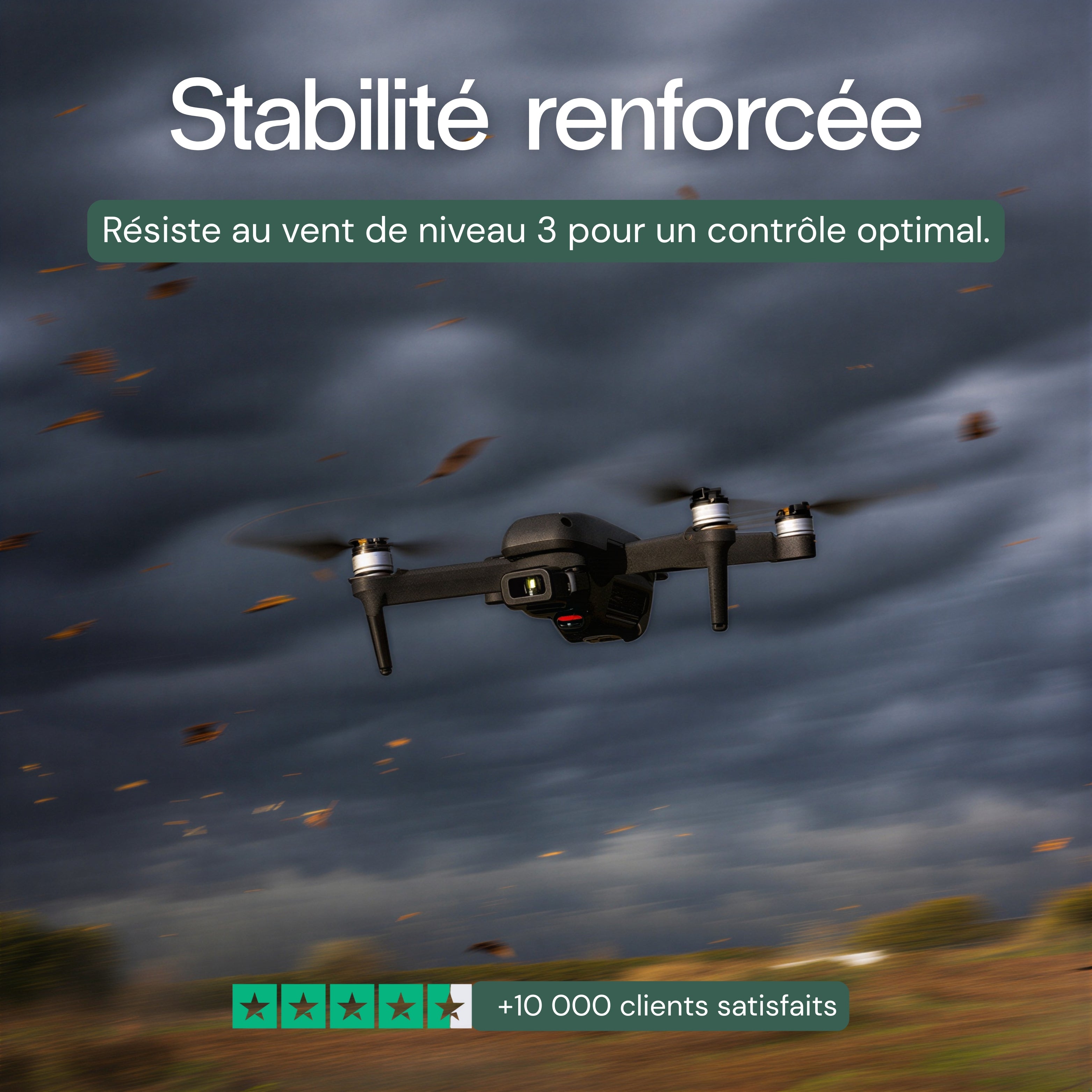 Drone vidéo full HD