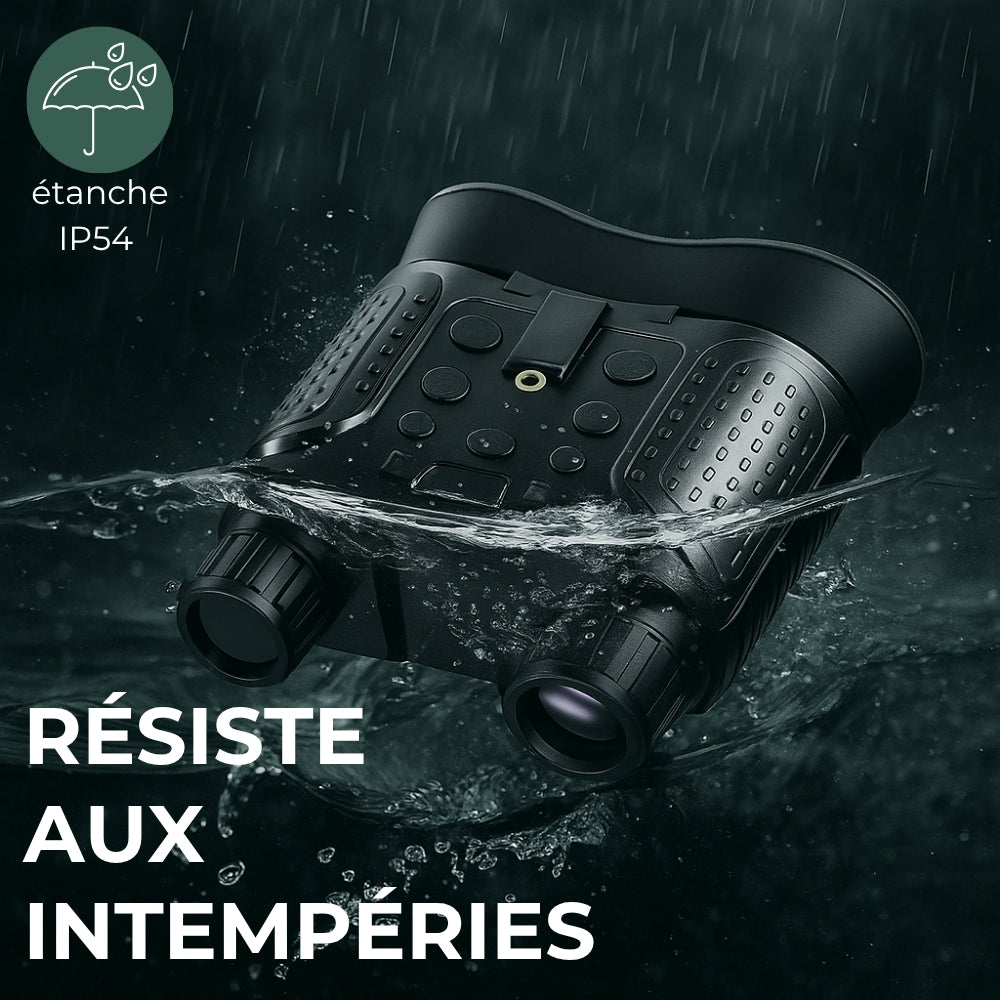 Jumelles vision nocturne serre-tête 1080P avec Zoom 8X