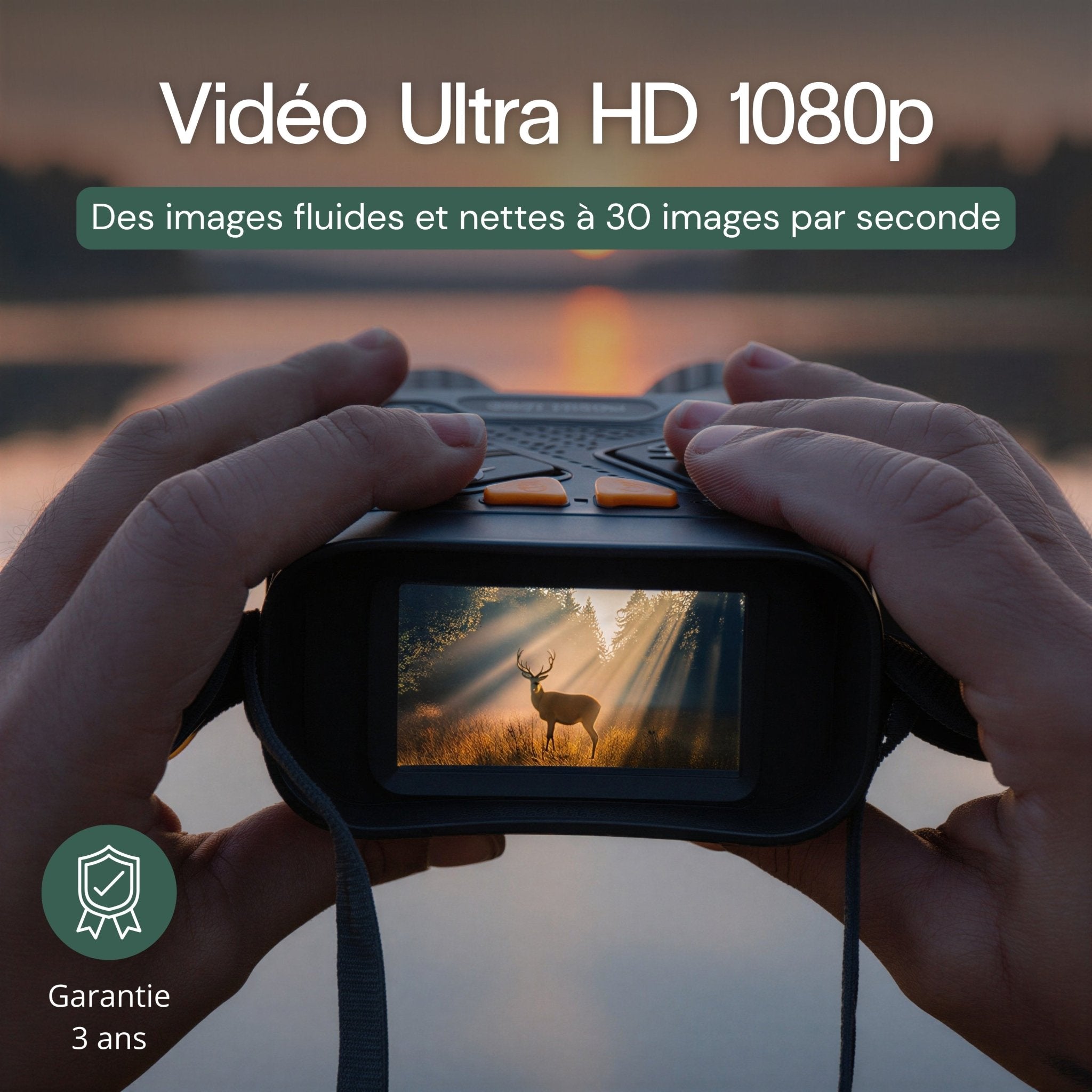 Jumelles vision nocturne HD