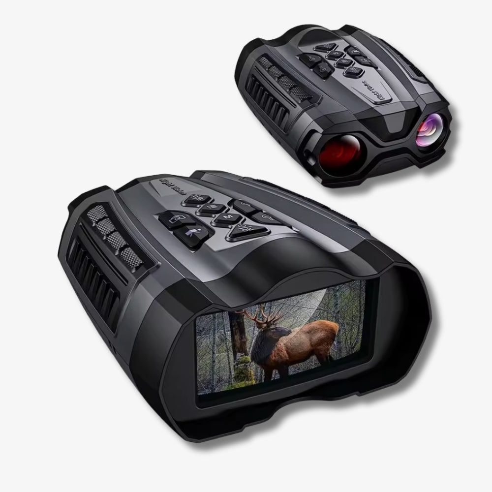 Jumelles vision nocturne 4K avec Zoom 10X & Batterie longue durée