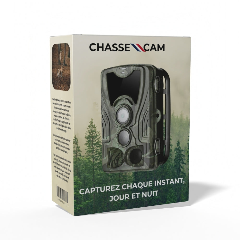 Caméra de chasse nocturne HD avec écran