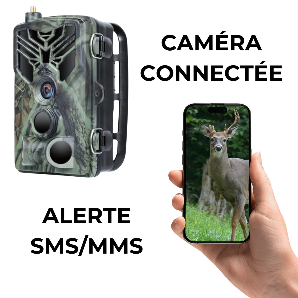Caméra de chasse connectée avec alerte