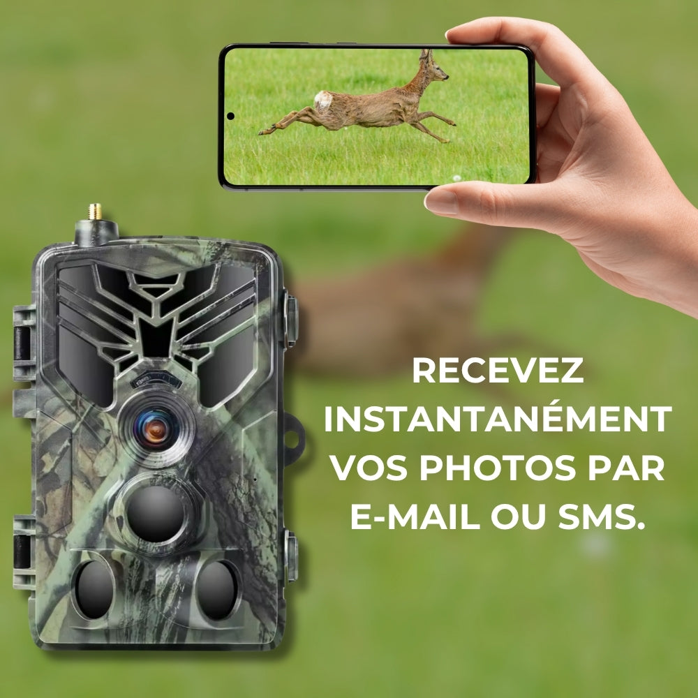 Caméra de chasse connectée avec alerte